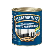 Esmalte Sintético Hammerite Direto Na Ferrugem 800ml Ouro Foto mini 1