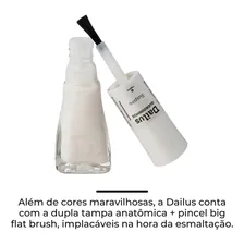 Esmalte Transparente Dailus Queridinhos Cor Suspiro 302 8ml Foto mini 4