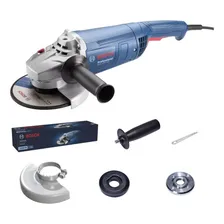 Esmerilhadeira Angular Bosch Professional Gws 2200-180 2200w 220v Foto mini  2