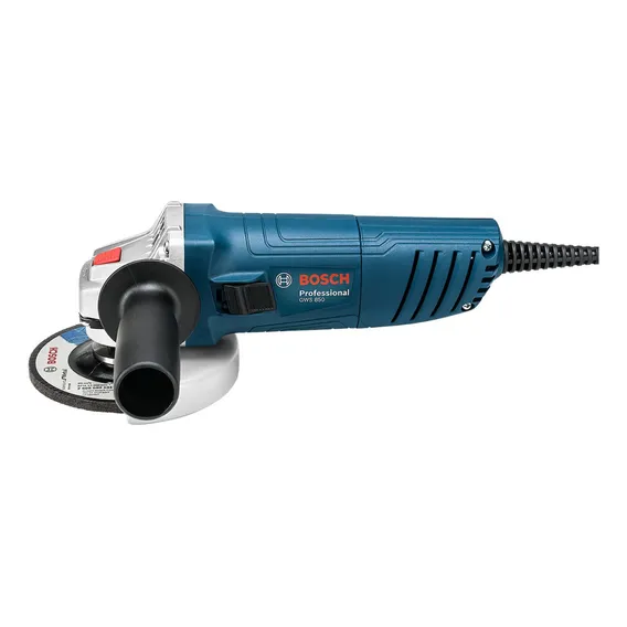 Esmerilhadeira angular Bosch Professional GWS 850 azul 850W 220V Foto 1