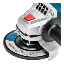 Esmerilhadeira angular Bosch Professional GWS 850 azul 850W 220V Foto mini  3