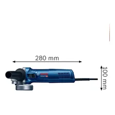 Esmerilhadeira angular Profissional Bosch Gws 9-125 127V Foto mini  2