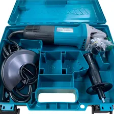 Esmerilhadeira Lixadeira 850w M9511g 5pol Makita + Maleta Cor Azul 110v Foto mini 3