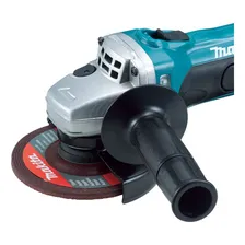 Esmerilhadeira Lixadeira Dga452rfe 18v 3.0ah 115mm Makita Cor Azul-turquesa Foto mini 4