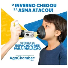 Espaçador Infantil Batman Agachamber inalador Foto mini 2