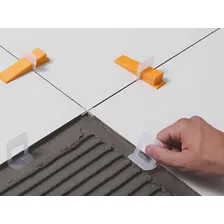 Espaçador Nivelador Piso E Porcelanato 1,0mm 500 Pçs Cortag Foto mini 3
