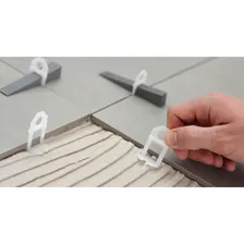 Espaçador/nivelador/separador De Piso Porcelanato 2mm 100pçs Cor Branco Foto mini  2