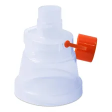 Espaçador para medicamentos Supermedy Espaçador Aerosol adultos laranja Foto mini 3