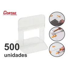 Espaçador/nivelador 2mm Porcelanato Cortag 500 Peças Foto mini 2