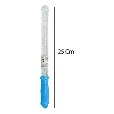 Espada Bastão lança bolhas de sabão 25 cm com 5 Gomos Foto mini 4