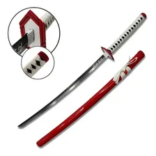 Espada Decorativa Katana Japonesa Vermelha Bca Samurai 102cm Foto mini 2