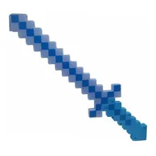 Espada Diamante Brinquedo Estilo Minecraft Com Led E Som Foto  mini 1