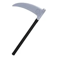 Espada Foice Brinquedo Infantil Ceifador Morte Halloween Cor Preto Foto mini 1