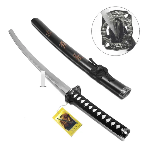 Espada Katana Samurai Wakizashi + Óleo/ Ninja Bushido Foto 1
