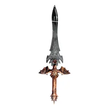 Espada Plastico Guerreiro Medieval Brinquedo Infatil Lutar Foto  mini 1