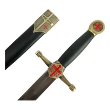 Espada Punhal Adaga Cavaleiro Templário Medieval Maçonaria Foto mini 2