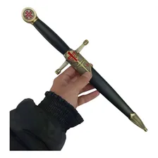 Espada Punhal Adaga Cavaleiro Templário Medieval Maçonaria Foto mini 4