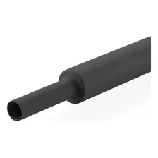 Espaguete Termo Retrátil 3,2 Mm Preto Padrão 5 Metros Foto mini 1