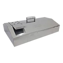 Espalhador Brasa Carvão + Abafador Inox 56cm, Churrasqueiras Foto mini 3