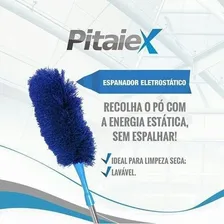 Espanador Eletrostático Com Cabo Ext Remove Pó Sem Espalhar Foto mini  3