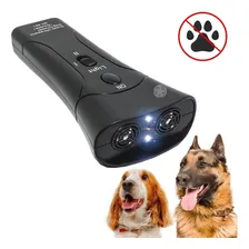 Espanta Cachorro Repelente Eletr么nico Preto Foto mini 4