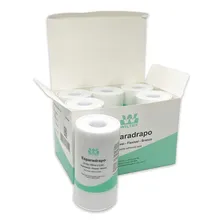 Esparadrapo Branco Impermeável Wiltex 100mmx4,5m 6 Unidades Foto mini 1