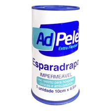 Esparadrapo Impermeável Branco 10cm X 4,5m Adpele - 1 Un Foto mini 1