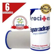 Esparadrapo Impermeável Procitex10 Cm X 4,5 M C/ 6 Un. Foto  mini 1