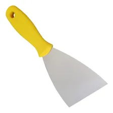Espatula 6cm Aço Carbono Cabo Plástico Pvc Profissional Foto mini  2