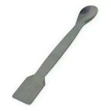 Espatula C/ Colher Em Chapa De Aco Inox De 22 Cm Foto  mini 1