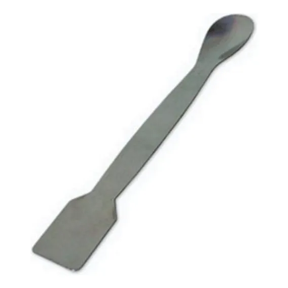 Espatula C/ Colher Em Chapa De Aco Inox De 22 Cm Foto 1