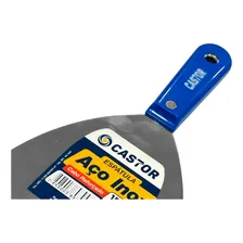 Espatula Castor Aco Inox Cabo Plastico 150mm Foto mini  3