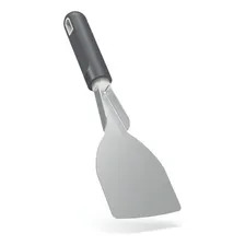 Espátula Culinária Para Carnes Raspador Aço Inox Multiuso Foto mini 2