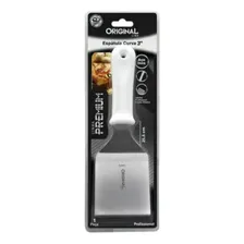 Espatula Curva 3 Inox Chapa Lanche Chapeiro Cozinha Foto mini 1