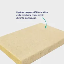Espatula De Feltro Anti Risco Para Envelopamento E Adesivos Foto mini  3