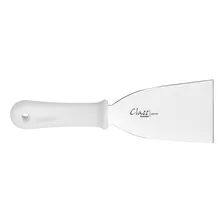 Espátula Inox Cozinha Reta Chapa Para Lanche Pizza Chapeiro Foto  mini 1
