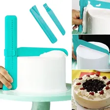 Espátula Niveladora Bolo Ajustável Raspador Alisador Angular Foto mini 1