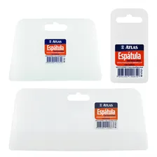 Espatula Plastica Atlas Kit 3 Peças Para Massa Adesivos Foto  mini 1