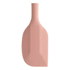 Espátula Reta De Silicone Lambe-lambe Para Bolo Raspar Mexer Cor Rosa Foto mini 2