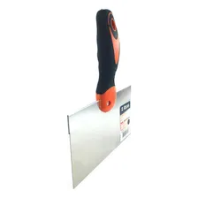 Espátula Reta Inox Para Gesso Drywall 12 Pol (24 Cm) Atlas Foto mini  2