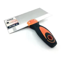 Espátula Reta Inox Para Gesso Drywall 12 Pol (24 Cm) Atlas Foto mini  3