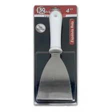 Espatula Reta N4 Chapeira Hamburguer Padaria Aço Inox 1 Uni Foto mini 3