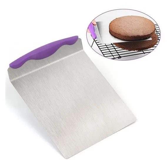 Espatula Salva Bolo Base Elevadora Em Aço Inox Cor Prateado Foto 1