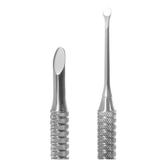 Espatula Staleks Expert 51-2 Para Cuticula Com Empurrador Foto 1
