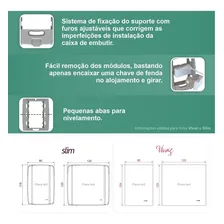Espelho 4x2 Com Tomada Dupla Monobloco 20a Linha Vivaz Ilumi Foto mini 4