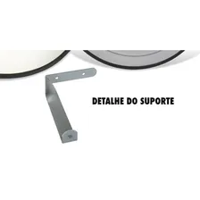 Espelho 80cm Borr. Convexo Estacionamento Garagem Portaria Foto mini 3