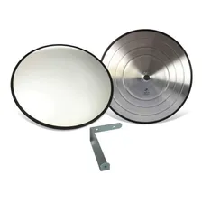 Espelho 80cm Borr. Convexo Estacionamento Garagem Portaria Foto mini 1