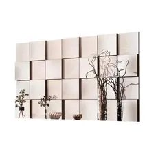 Espelho Decorativo 3d Painel Liverpool Montável 36 Peças Foto  mini 1