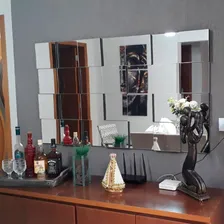 Espelho Decorativo 3d Painel Liverpool Montável 36 Peças Foto mini  3