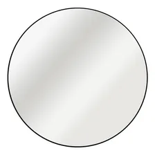 Espelho Decorativo Circle Preto 50cm Inspire Foto  mini 1